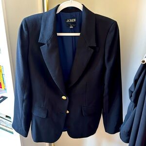 Jcrew Willa Blazer in City Crepe, Sz 4